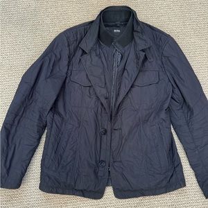 Hugo Boss size L Navy Blue Jacket